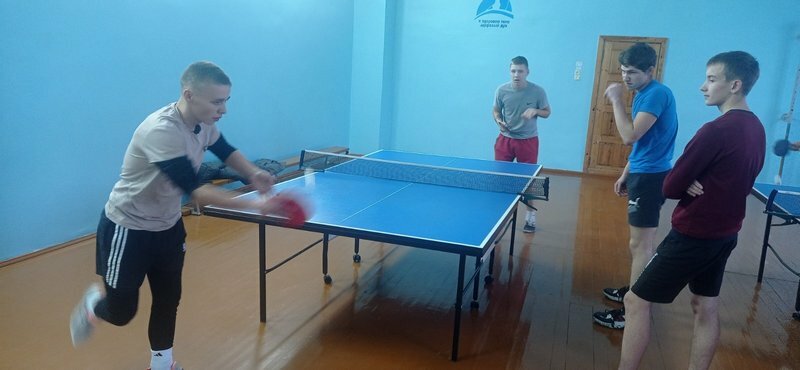 Соревнования по настольному теннису