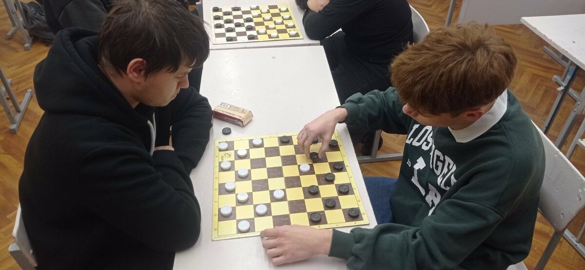 Соревнования по шашкам в рамках акции «Молодёжь против наркотиков»